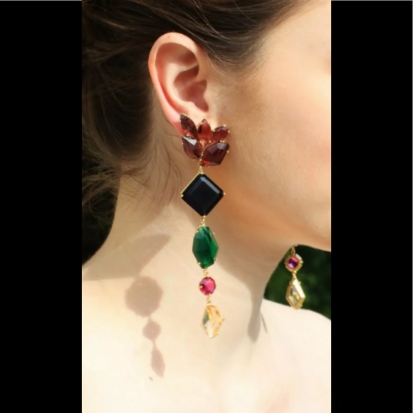 Last 1 ♠️ Kate Spade New York Rock It Statement Earrings - Picture 10 of 11